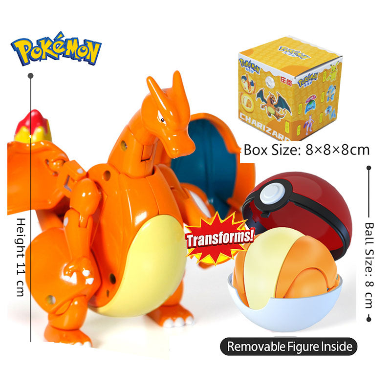 PokéMorpher™ – Transforming Pokémon Ball Figurine