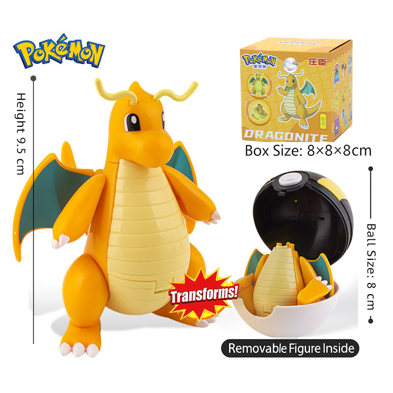 PokéMorpher™ – Transforming Pokémon Ball Figurine