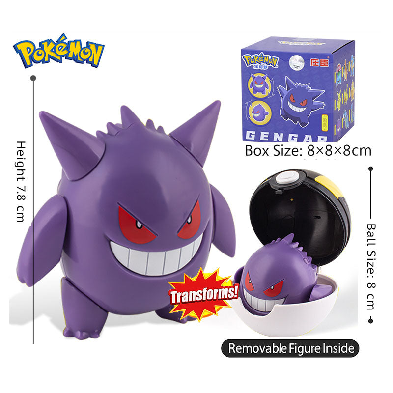 PokéMorpher™ – Transforming Pokémon Ball Figurine
