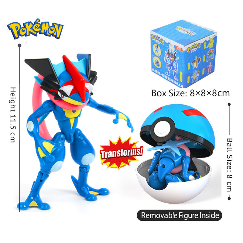 PokéMorpher™ – Transforming Pokémon Ball Figurine