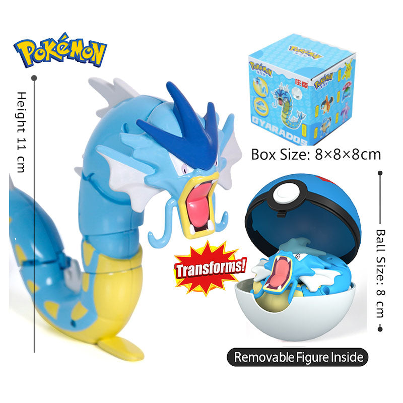 PokéMorpher™ – Transforming Pokémon Ball Figurine