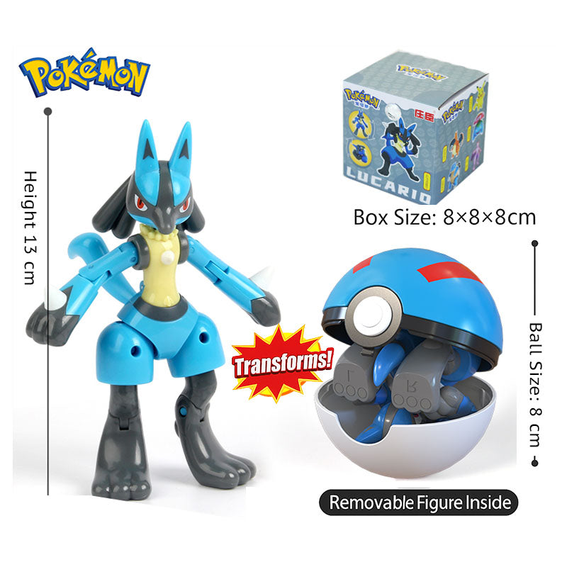 PokéMorpher™ – Transforming Pokémon Ball Figurine