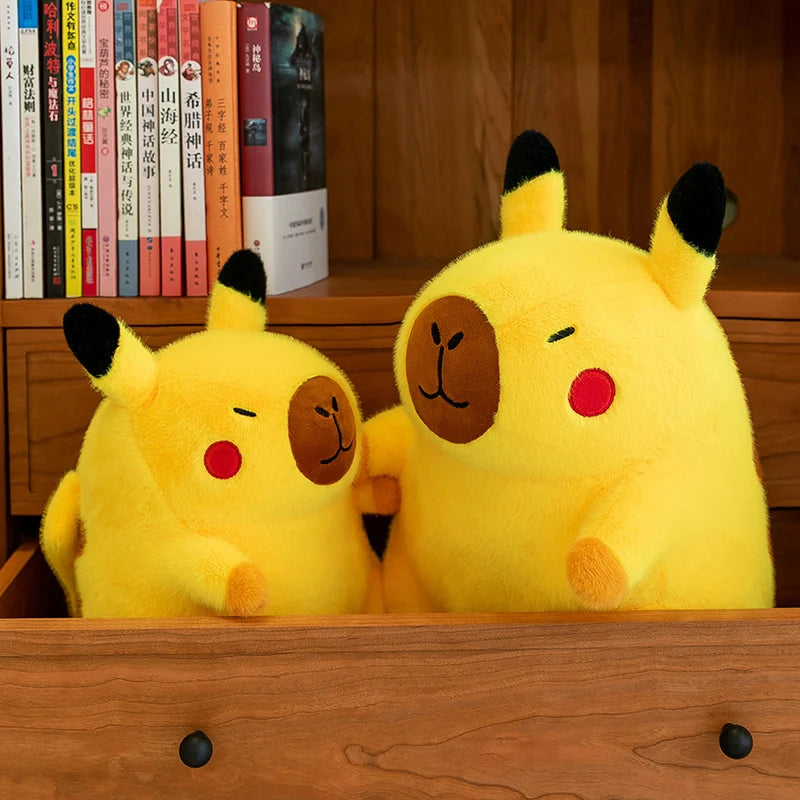 Capychu™ – Adorable Pikachu-Capybara Plush
