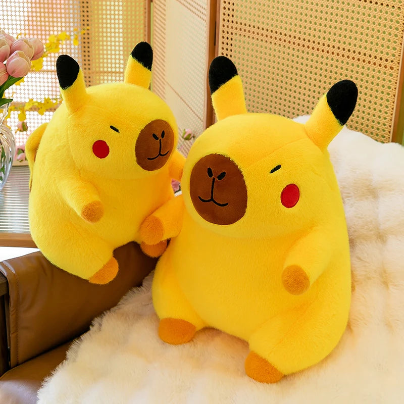 Capychu™ – Adorable Pikachu-Capybara Plush