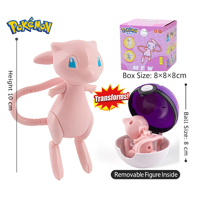 PokéMorpher™ – Transforming Pokémon Ball Figurine
