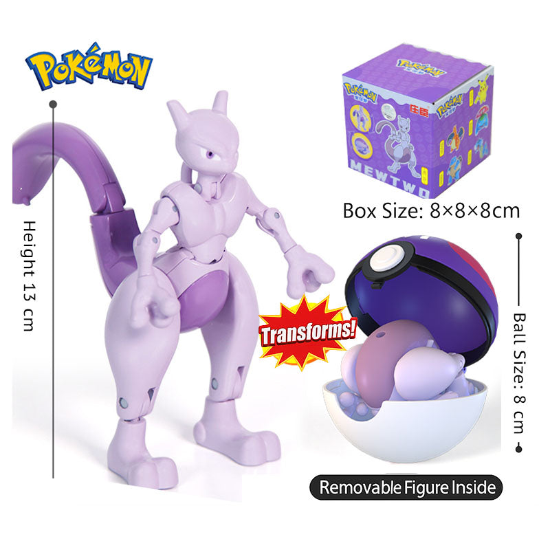 PokéMorpher™ – Transforming Pokémon Ball Figurine