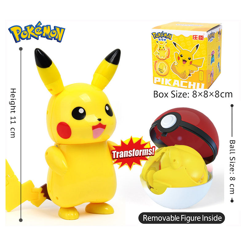PokéMorpher™ – Transforming Pokémon Ball Figurine
