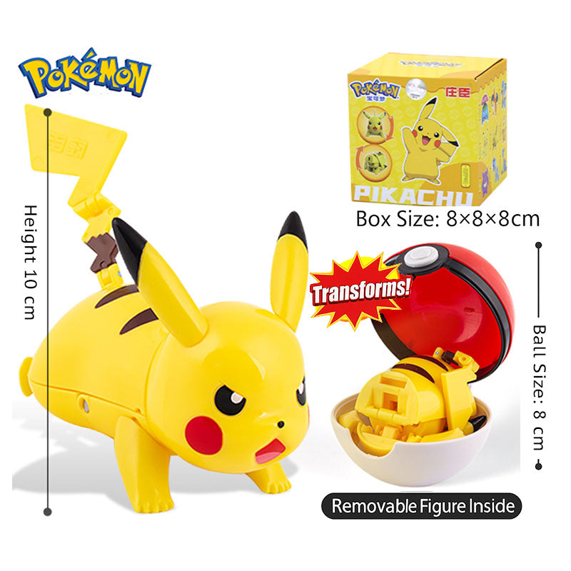 PokéMorpher™ – Transforming Pokémon Ball Figurine