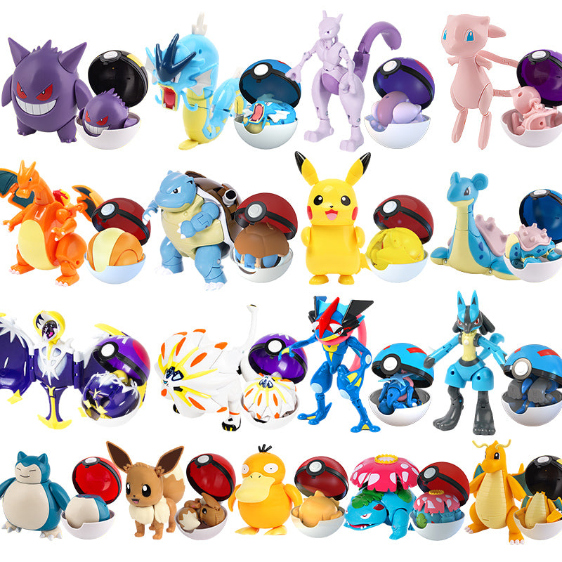 PokéMorpher™ – Transforming Pokémon Ball Figurine