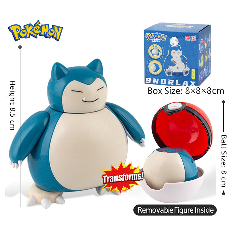 PokéMorpher™ – Transforming Pokémon Ball Figurine