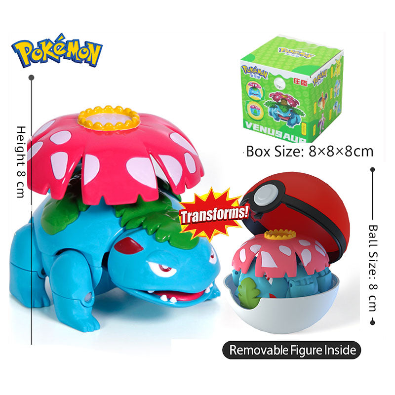 PokéMorpher™ – Transforming Pokémon Ball Figurine