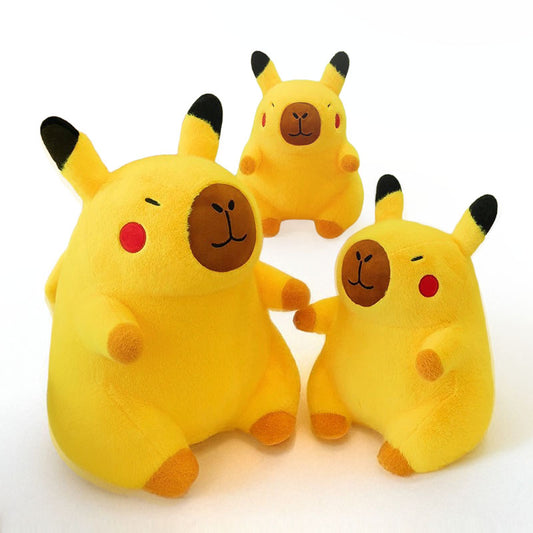 Capychu™ – Adorable Pikachu-Capybara Plush