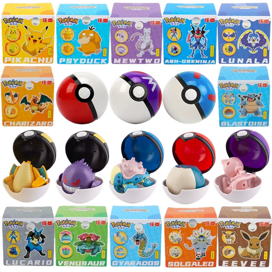 PokéMorpher™ – Transforming Pokémon Ball Figurine