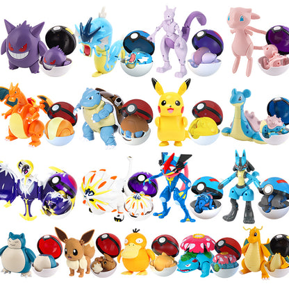 PokéMorpher™ – Transforming Pokémon Ball Figurine
