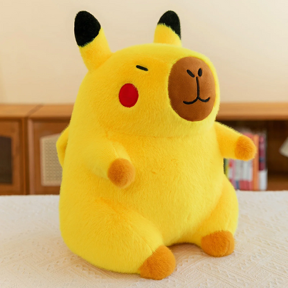 Capychu™ – Adorable Pikachu-Capybara Plush